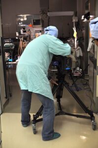 衛生区画での撮影