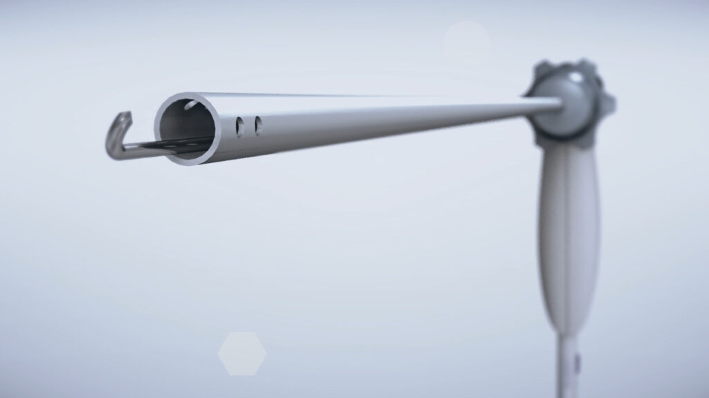 手術用の器具をCG化